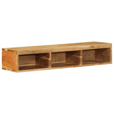 vidaXL Επίτοιχο ντουλάπι τηλεόρασης 100x30x19cm Μασίφ ξύλο ακακίας