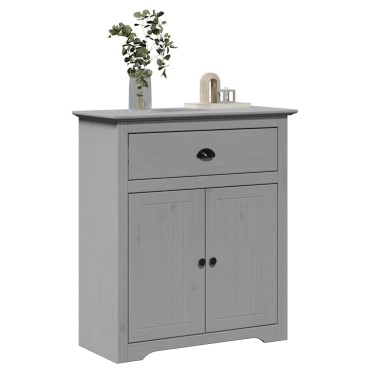 vidaXL Ντουλάπι διαδρόμου BODO Γκρι 80x35x90cm
