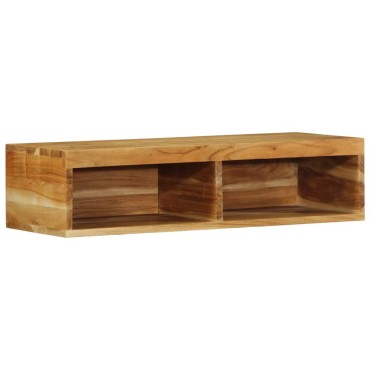 vidaXL Επίτοιχο ντουλάπι τηλεόρασης 80x30x19cm Μασίφ ξύλο ακακίας