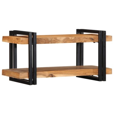 vidaXL Ράφι τοίχου 70x33x35cm μασίφ ξύλο ακακίας