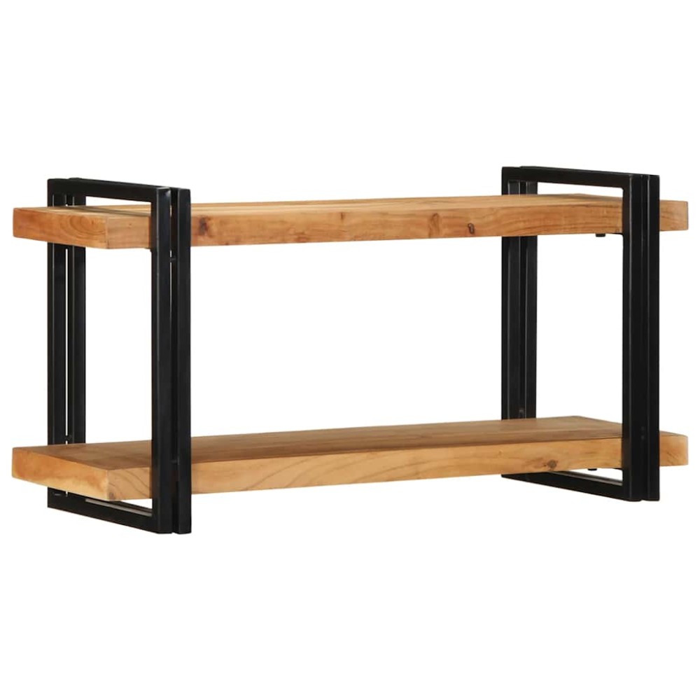 vidaXL Ράφι τοίχου 90x33x45cm μασίφ ξύλο ακακίας