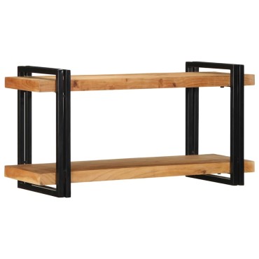 vidaXL Ράφι τοίχου 90x33x45cm μασίφ ξύλο ακακίας
