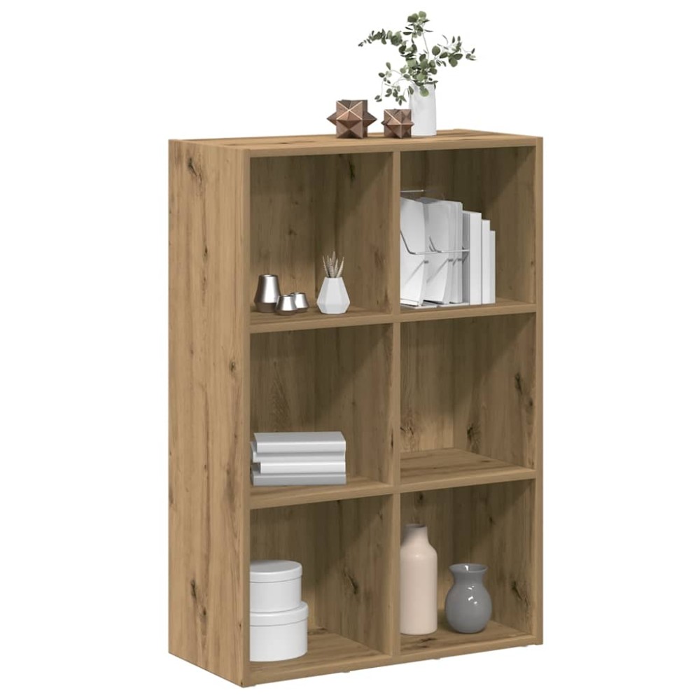 vidaXL Ντουλάπι βιβλίου/Σιδερένιο ντουλάπι Artisan Oak 66x30x98cm 1 τεμ.
