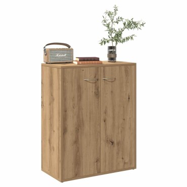 vidaXL Sideboard Artisan Oak 60x30x75cm Κατασκευασμένο ξύλο 1 τεμ.