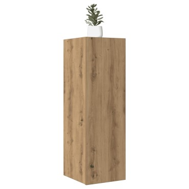 vidaXL Σετ ντουλάπι τηλεόρασης 2 τεμαχίων Artisan Oak Ξύλο μηχανής