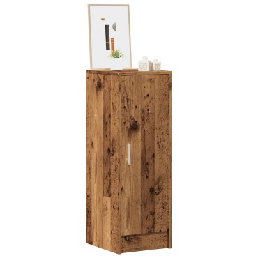 ντουλάπι παπουτσιών vidaXL Παλιό ξύλο 32x35x92cm Κατασκευασμένο ξύλο