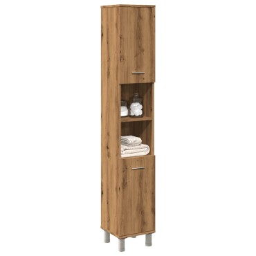 vidaXL Ντουλάπι μπάνιου Artisan Oak 30x30x179cm Κατασκευασμένο ξύλο
