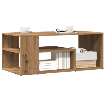 vidaXL Τραπεζάκι σαλονιού Artisan Oak 100x50x40cm Κατασκευασμένο ξύλο 1 τεμ.