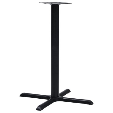 vidaXL Πόδι Τραπεζιού Bistro Μαύρο 76x76x107cm από Χυτοσίδηρο 1 τεμ.