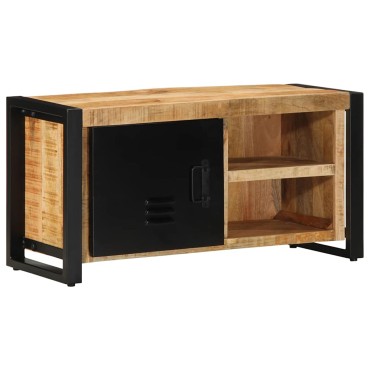 ντουλάπι τηλεόρασης vidaXL 80x30x40cm Στερεό ακατέργαστο ξύλο Mango