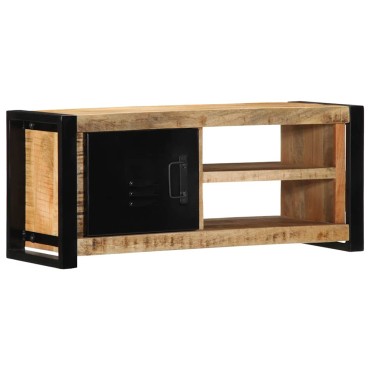 ντουλάπι τηλεόρασης vidaXL 80x30x35cm Στερεό ακατέργαστο ξύλο Mango