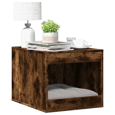 vidaXL Περίβλημα καπνιστή δρυς 47x59x42 cm Κατασκευασμένο ξύλο