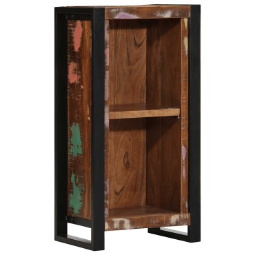 vidaXL Κομοδίνο 40x30x80cm από μασίφ ξύλο αναγεννημένο
