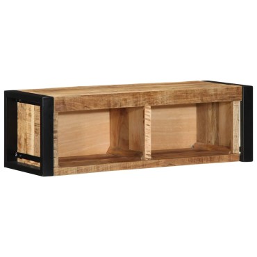 ντουλάπι τηλεόρασης vidaXL 80x30x25cm Στερεό ακατέργαστο ξύλο Mango