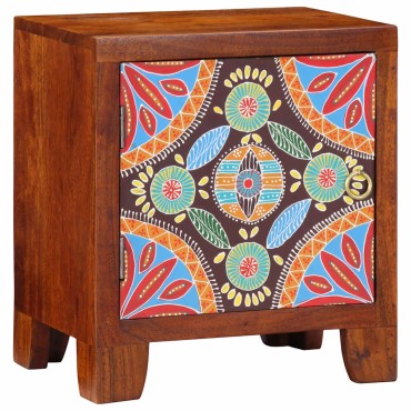 vidaXL Κομοδίνο 40x30x45cm από μασίφ ξύλο ακακίας 1 τεμ.
