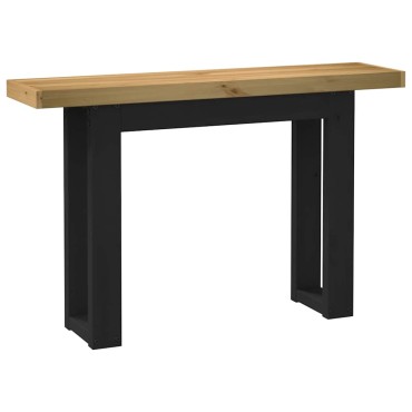 vidaXL Τραπέζι κονσόλας NOAIN με πόδια σχήματος U 120x30x75 cm