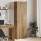 vidaXL Ντουλάπι Αρτισιανή Δρυς 60x32x190cm από Επεξεργασμένο Ξύλο 1 τεμ.