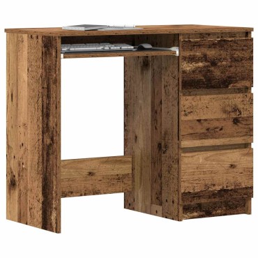 Γραφείο vidaXL Παλιό ξύλο 90x45x76cm Κατασκευασμένο ξύλο 1 τεμ.