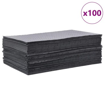 vidaXL Απορροφητικά μαξιλάρια λαδιού 100 τεμάχια Γκρι 40x50 εκ.