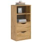vidaXL Συρταριέρα με Συρτάρια ODDA 40x24x79cm από Μασίφ Ξύλο Πεύκου 1 τεμ.