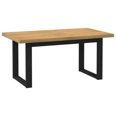 vidaXL Τραπεζαρία NOAIN με πόδια σχήματος U 160x90x75cm 1 τεμ.