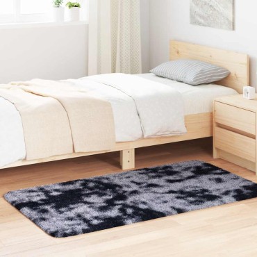 vidaXL Χαλί Shaggy με Ψηλό Πέλος NAVARRA Σκούρο Γκρι 80x150cm