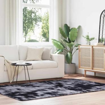 vidaXL Χαλί Shaggy με Ψηλό Πέλος NAVARRA Σκούρο Γκρι 160x230cm