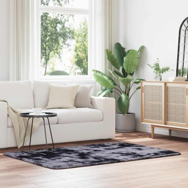 vidaXL Χαλί Shaggy με Ψηλό Πέλος NAVARRA Σκούρο Γκρι 120x170cm