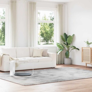 vidaXL Χαλί Shaggy με Ψηλό Πέλος NAVARRA Ανοιχτό Γκρι 240x340cm