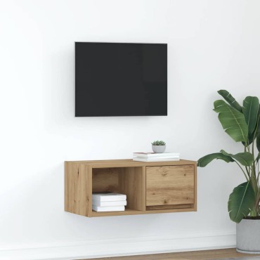 vidaXL Έπιπλο Τηλεόρασης 60x31x25,5cm Επεξεργασμένο Ξύλο