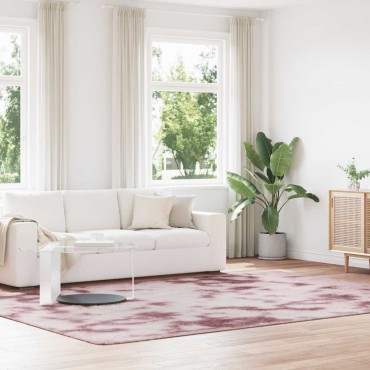 vidaXL Χαλί Shaggy με Ψηλό Πέλος NAVARRA Σκ. Ροζ 240x340cm