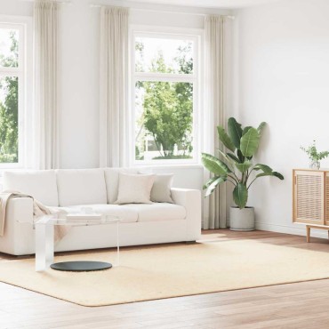 vidaXL Χαλί Shaggy με Ψηλό Πέλος NAVARRA Κρέμα 240x340cm πολυεστέρας
