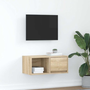 vidaXL Έπιπλο Τηλεόρασης 60x31x25,5cm Επεξεργασμένο Ξύλο