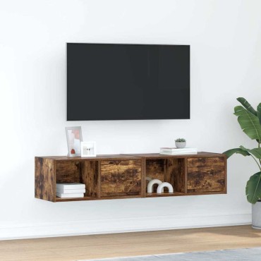 vidaXL Έπιπλα Τηλεόρασης 2 τεμ. 60x31x25,5cm Επεξεργασμένο Ξύλο