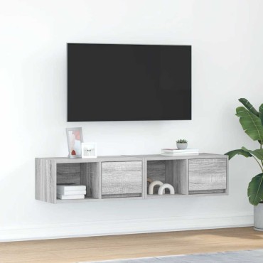 vidaXL Έπιπλα Τηλεόρασης 2 τεμ. 60x31x25,5cm Επεξεργασμένο Ξύλο