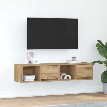 vidaXL Έπιπλα Τηλεόρασης 2 τεμ. 60x31x25,5cm Επεξεργασμένο Ξύλο