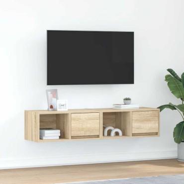 vidaXL Έπιπλα Τηλεόρασης 2 τεμ. 60x31x25,5cm Επεξεργασμένο Ξύλο