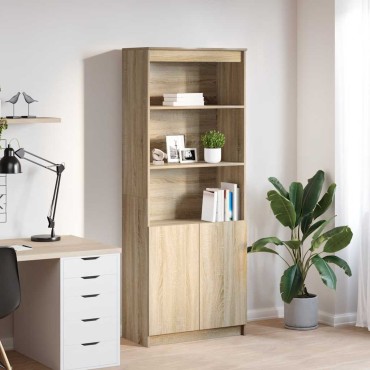 vidaXL Ντουλάπι Sonoma Δρυς 70x35x180cm από Επεξεργασμένο Ξύλο 1 τεμ.