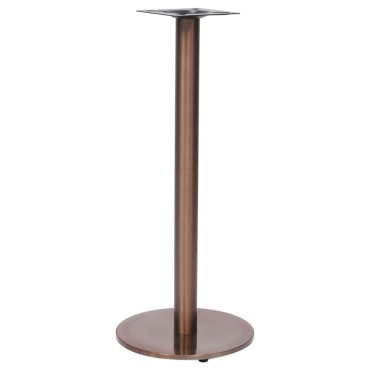 vidaXL Πόδι Τραπεζιού Bistro Χρυσό 45x107cm από Ανοξείδωτο Ατσάλι 1 τεμ.