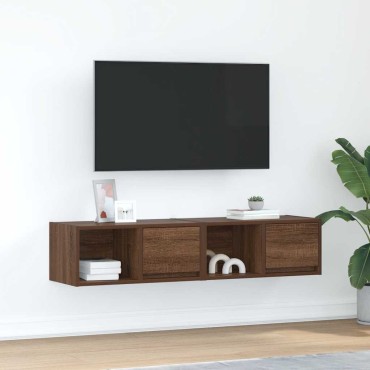 vidaXL Έπιπλα Τηλεόρασης 2 τεμ. 60x31x25,5cm Επεξεργασμένο Ξύλο