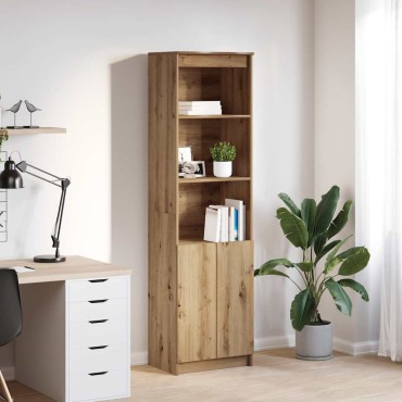 vidaXL Ντουλάπι Τεχνίτης Δρυς 50x35x180cm από Επεξεργασμένο Ξύλο 1 τεμ.