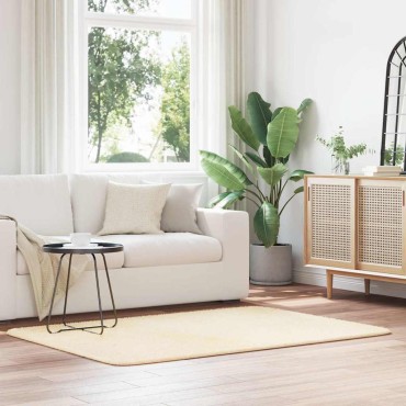vidaXL Χαλί Shaggy με Ψηλό Πέλος NAVARRA Κρέμα 120x170cm πολυεστέρας