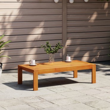 vidaXL Τραπέζι Κήπου 100x50x27cm από Μασίφ Ξύλο Ακακίας
