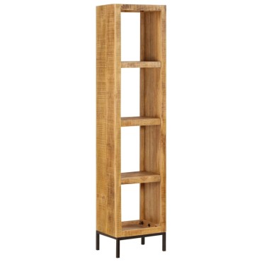 vidaXL Βιβλιοθήκη 40x30x175cm από Μασίφ Ξύλο Μάνγκο 1 τεμ.