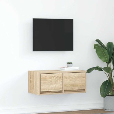 vidaXL Έπιπλο Τηλεόρασης 60x31x25,5cm Επεξεργασμένο Ξύλο