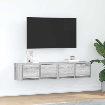 vidaXL Έπιπλα Τηλεόρασης 2 τεμ. 60x31x25,5cm Επεξεργασμένο Ξύλο