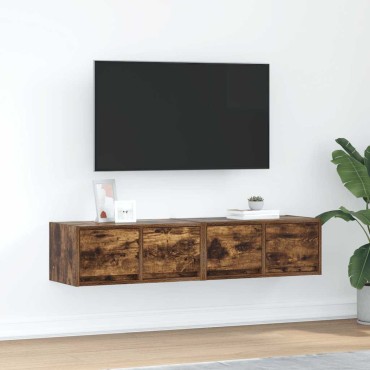 vidaXL Έπιπλα Τηλεόρασης 2 τεμ. 60x31x25,5cm Επεξεργασμένο Ξύλο