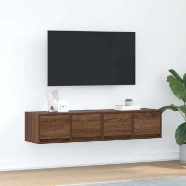 vidaXL Έπιπλα Τηλεόρασης 2 τεμ. 60x31x25,5cm Επεξεργασμένο Ξύλο