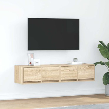 vidaXL Έπιπλα Τηλεόρασης 2 τεμ. 60x31x25,5cm Επεξεργασμένο Ξύλο