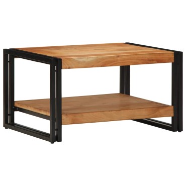 vidaXL Τραπεζάκι σαλονιού 70x50x38cm μασίφ ξύλο ακακίας 1 τεμ.
